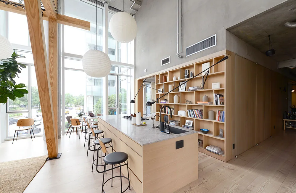 Impresionante loft en Nueva York con estructura de madera en el interior - Gallery image 10