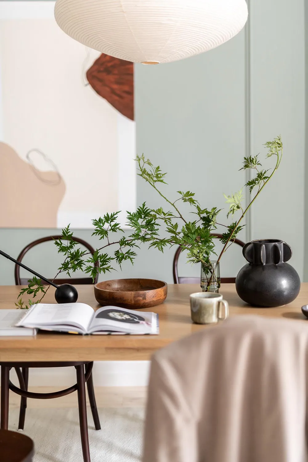 Helle Wohnung mit olivengrünen Wänden in Göteborg (66 qm) - Gallery image 14