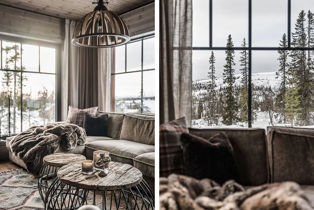 Bois, cuir, fourrure : un chalet alpin confortable dans les montagnes - Gallery image 16