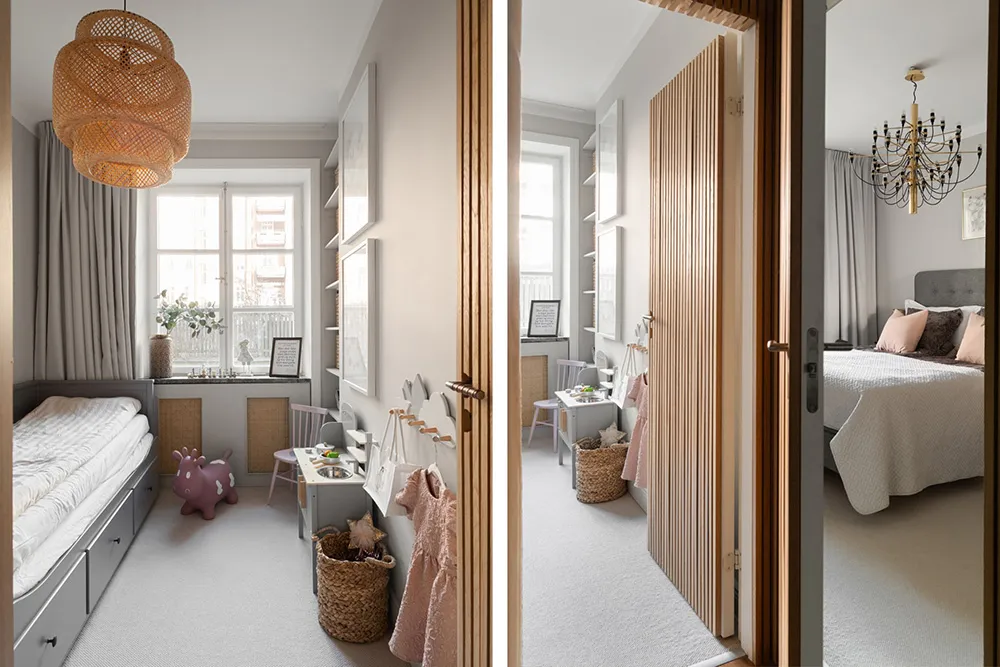 Diseño escandinavo moderno con tablas de madera (90 m²) - Gallery image 21