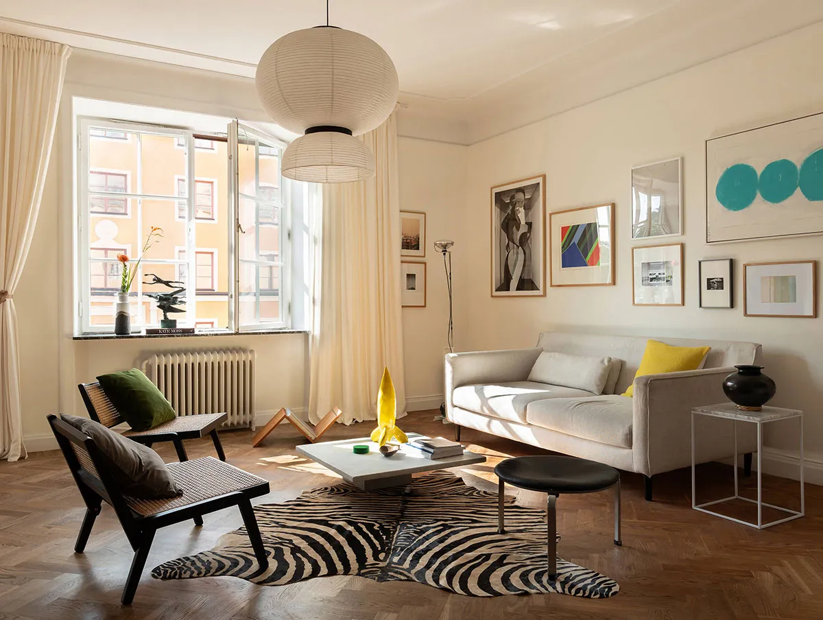 Helle Wohnung in milchigen Tönen in Stockholm (73 qm) - Gallery image 4