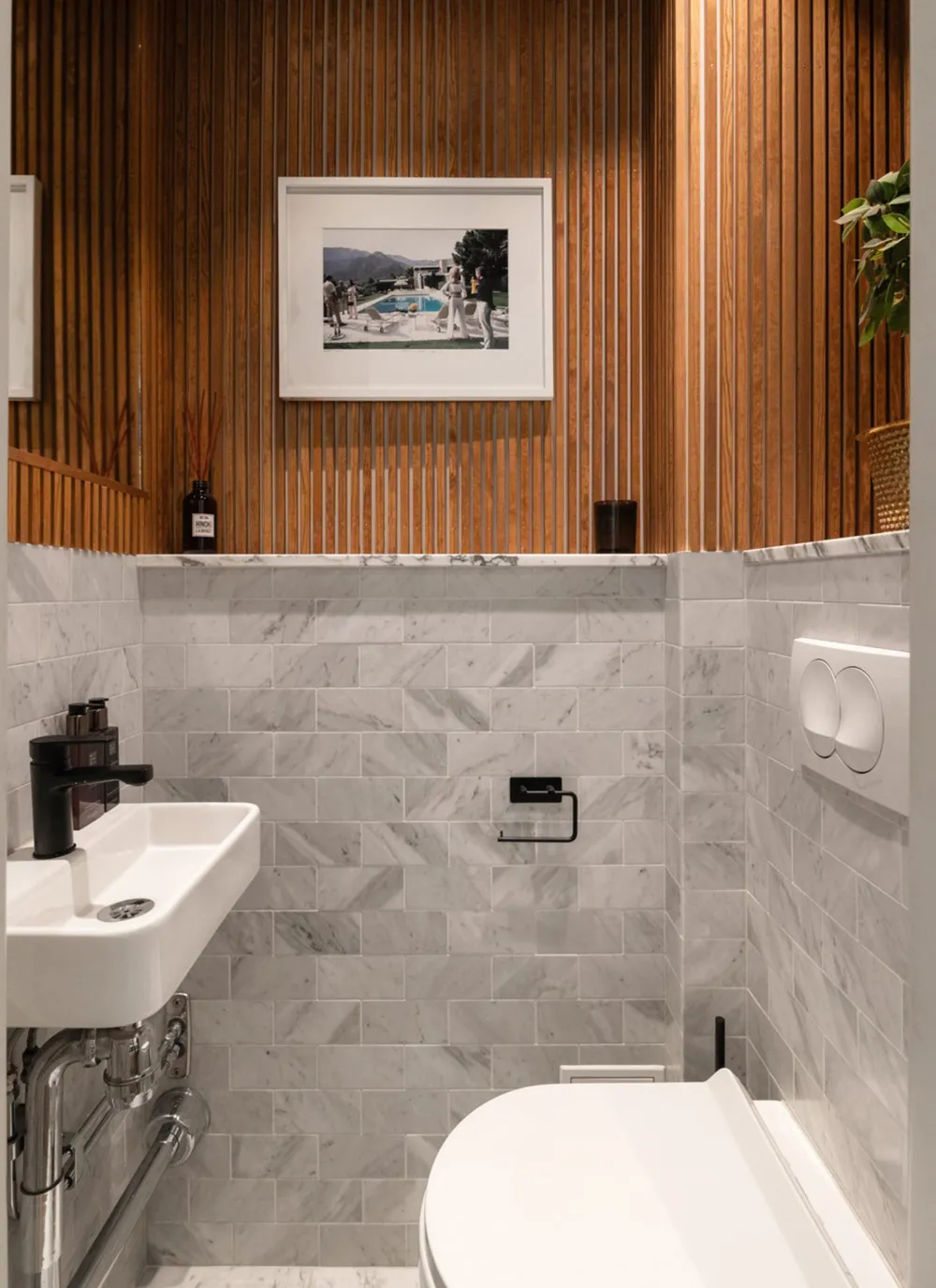 Diseño escandinavo moderno con tablas de madera (90 m²) - Gallery image 23