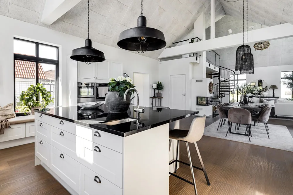 Spacious Interiors of a Modern Swedish Cottage - Gallery image 10