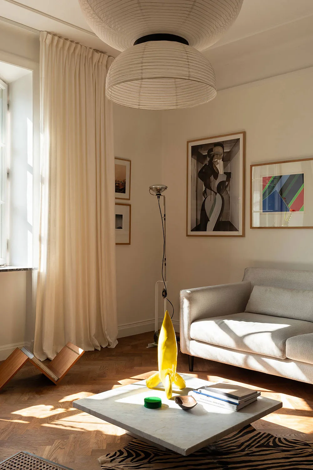 Helle Wohnung in milchigen Tönen in Stockholm (73 qm) - Gallery image 1