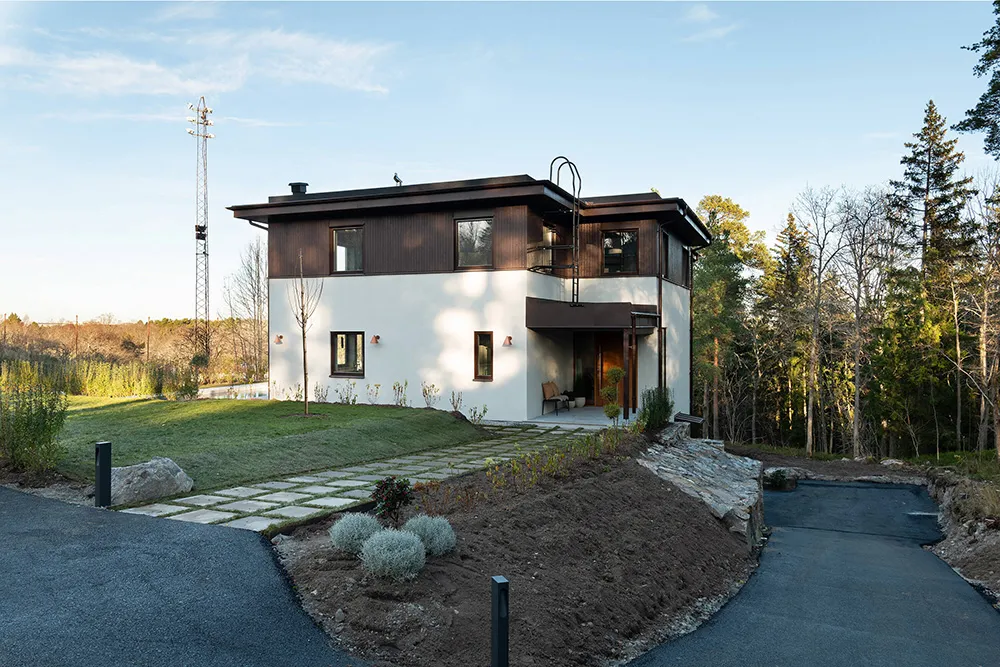 Современная вилла в Швеции с приятными интерьерами - Gallery image 27