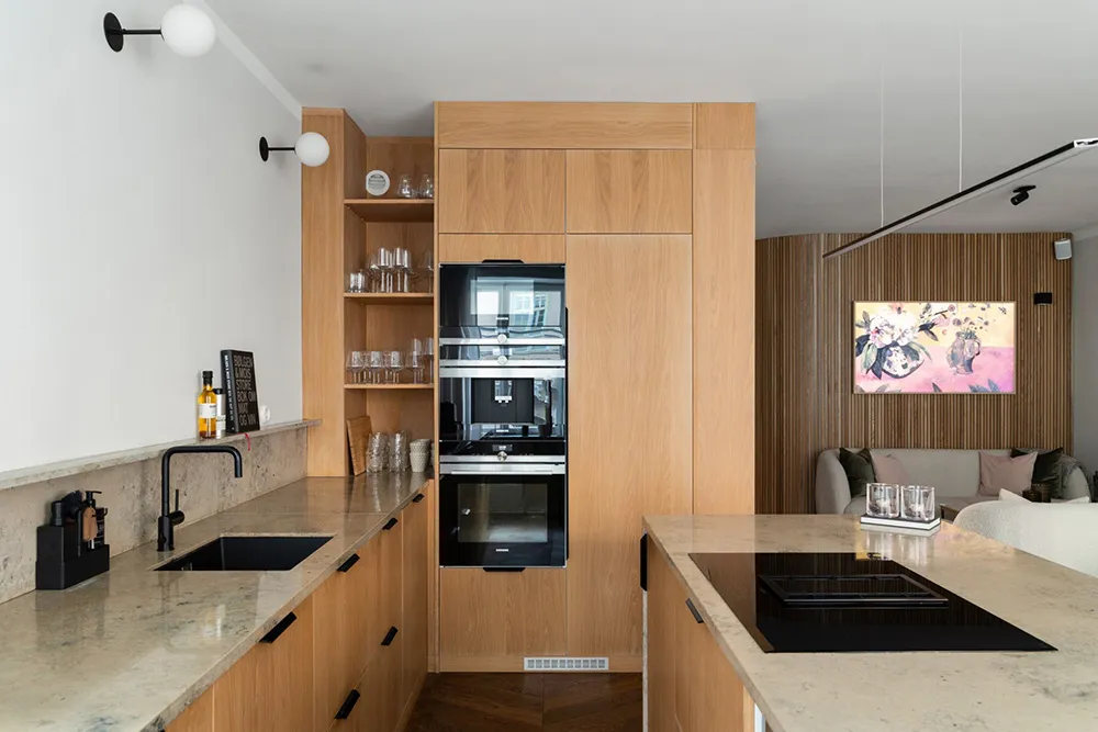 Diseño escandinavo moderno con tablas de madera (90 m²) - Gallery image 6