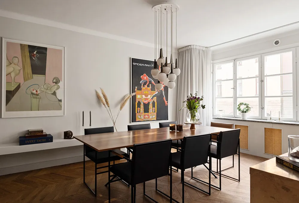 Diseño escandinavo moderno con tablas de madera (90 m²) - Gallery image 2