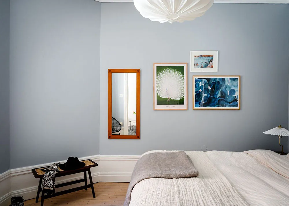 Jolie appartement scandinave avec canapé rose et cuisine blanche (49 m²) - Gallery image 16