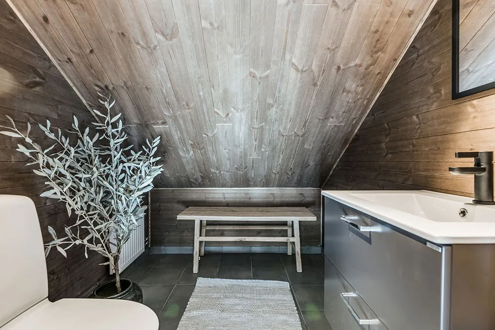 Bois, cuir, fourrure : un chalet alpin confortable dans les montagnes - Gallery image 29