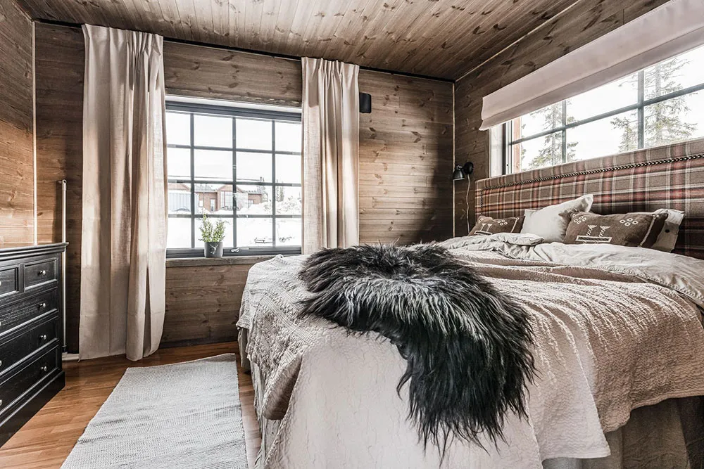 Bois, cuir, fourrure : un chalet alpin confortable dans les montagnes - Gallery image 21