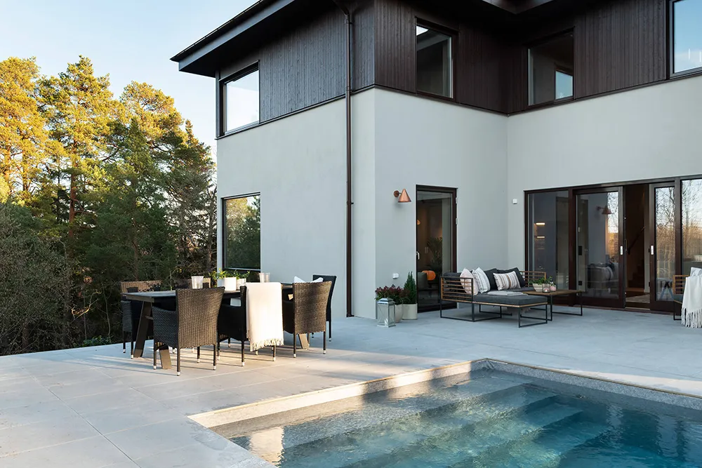 Современная вилла в Швеции с приятными интерьерами - Gallery image 2