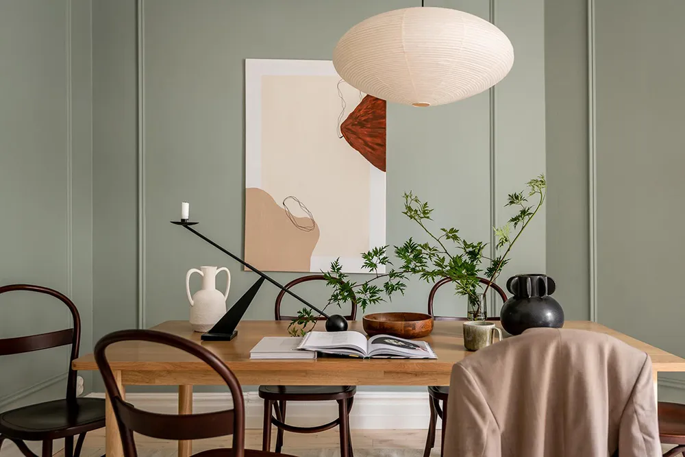 Helle Wohnung mit olivengrünen Wänden in Göteborg (66 qm) - Gallery image 13