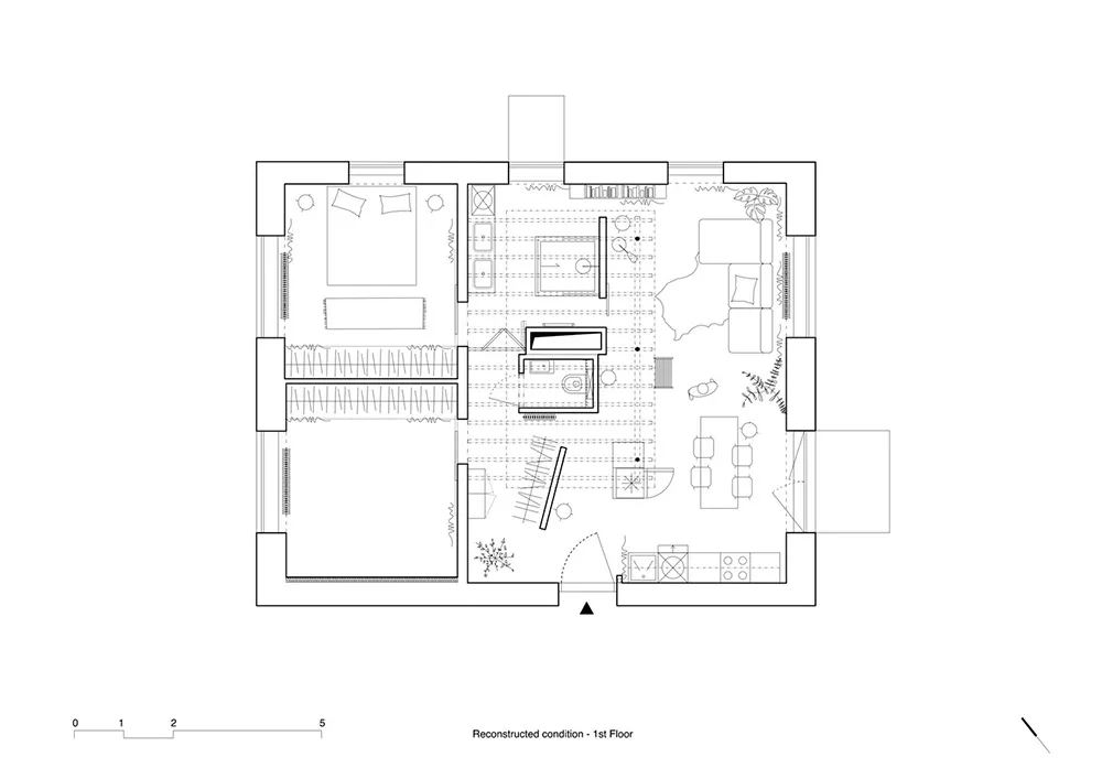 Бетонний потолок і антресоль: лофт у Словаччині (80 кв. м) - Gallery image 20