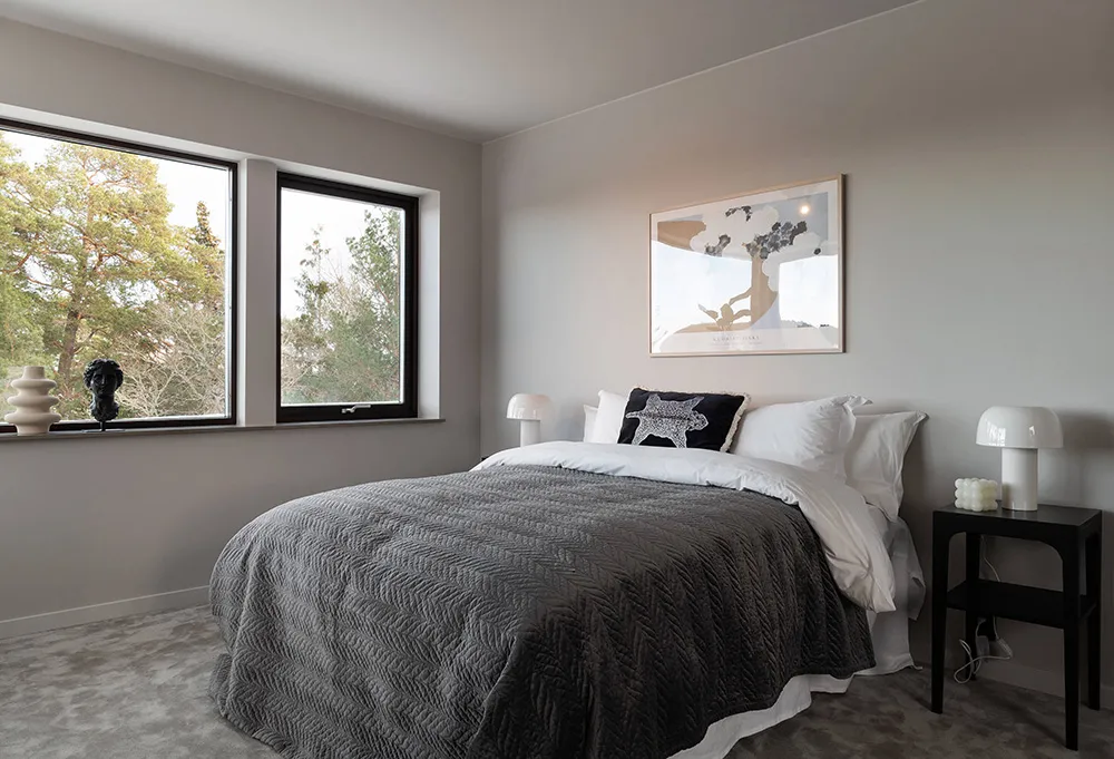 Современная вилла в Швеции с приятными интерьерами - Gallery image 17