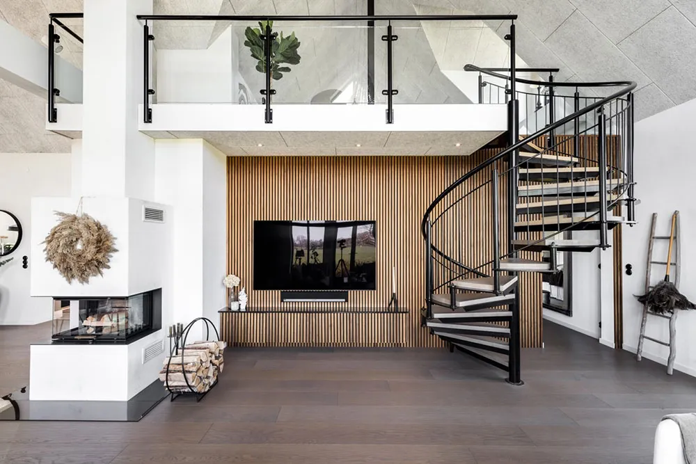 Spacious Interiors of a Modern Swedish Cottage - Gallery image 20