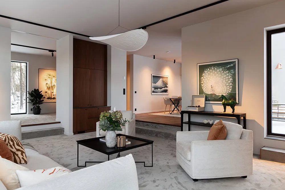 Современная вилла в Швеции с приятными интерьерами - Gallery image 6