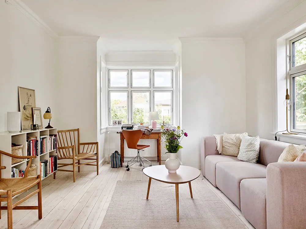 डेनमार्क में स्थित एक पुरानी ईंटों से बनी विला के आंतरिक भाग – प्रेरणादायक एवं सुंदर। - Gallery image 9