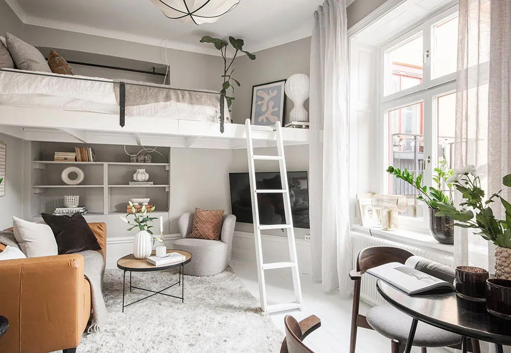 Récord de compacidad: un apartamento muy pequeño en Suecia (16 m²) - Gallery image 5