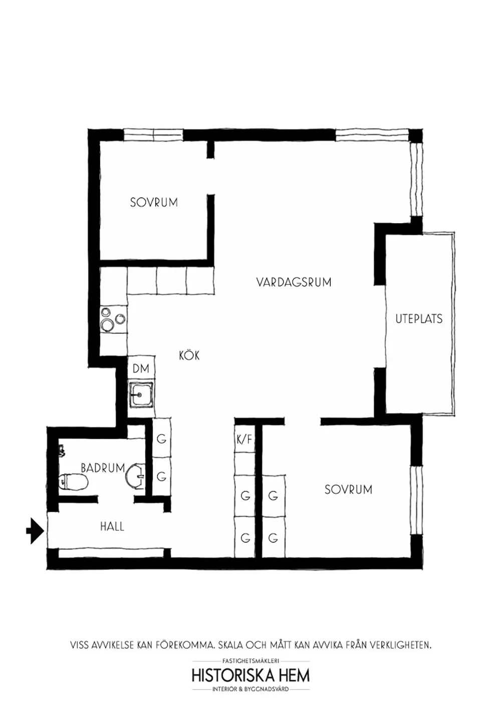 Pequeña casa escandinava con su propio trozo de naturaleza (53 m²) - Gallery image 30