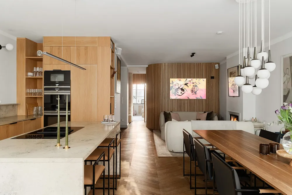 Diseño escandinavo moderno con tablas de madera (90 m²) - Gallery image 12