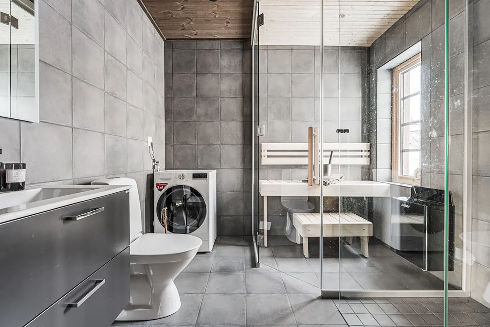 Bois, cuir, fourrure : un chalet alpin confortable dans les montagnes - Gallery image 19