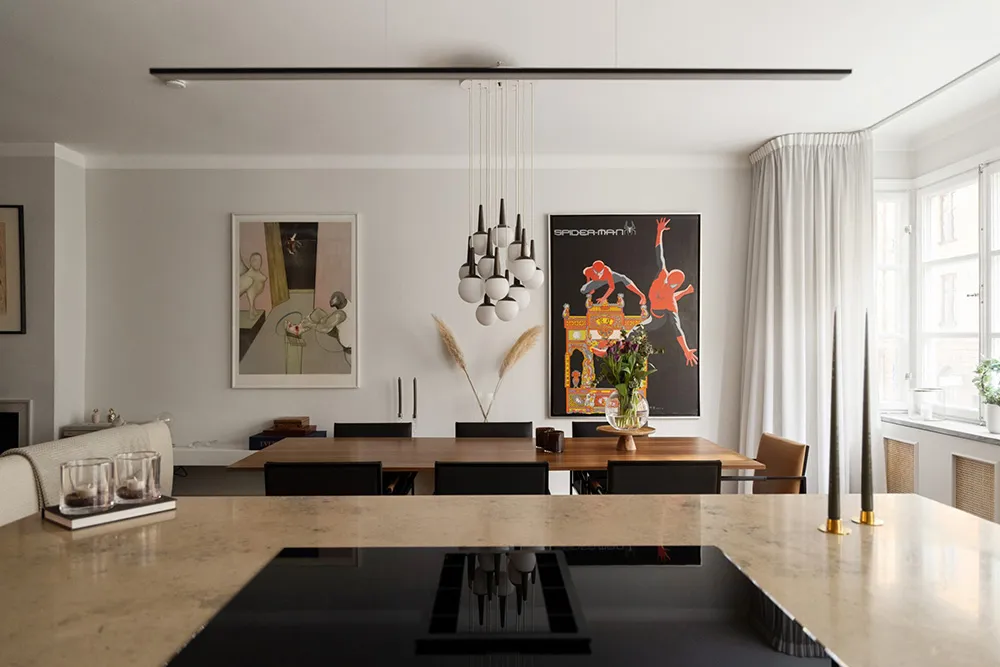 Diseño escandinavo moderno con tablas de madera (90 m²) - Gallery image 10