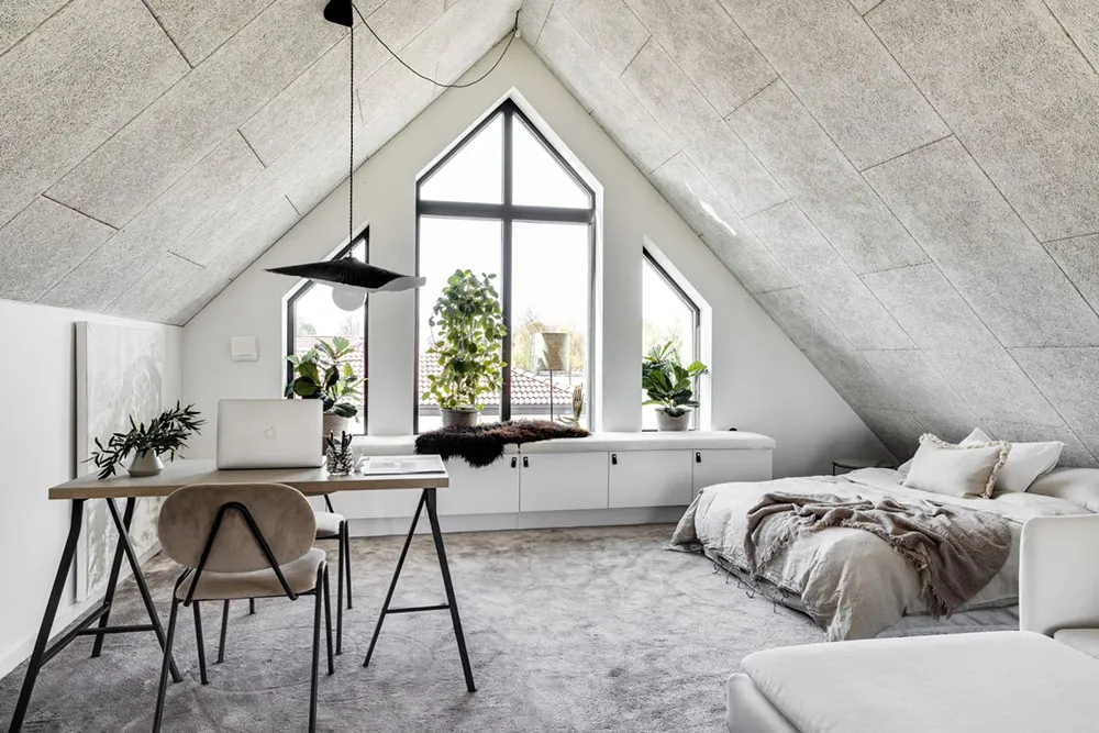 Spacious Interiors of a Modern Swedish Cottage - Gallery image 22