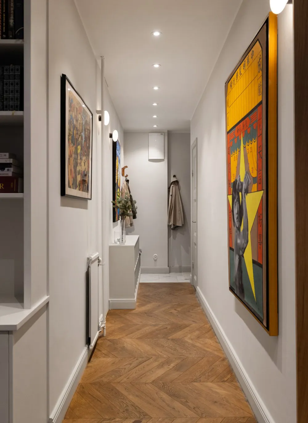 Diseño escandinavo moderno con tablas de madera (90 m²) - Gallery image 24