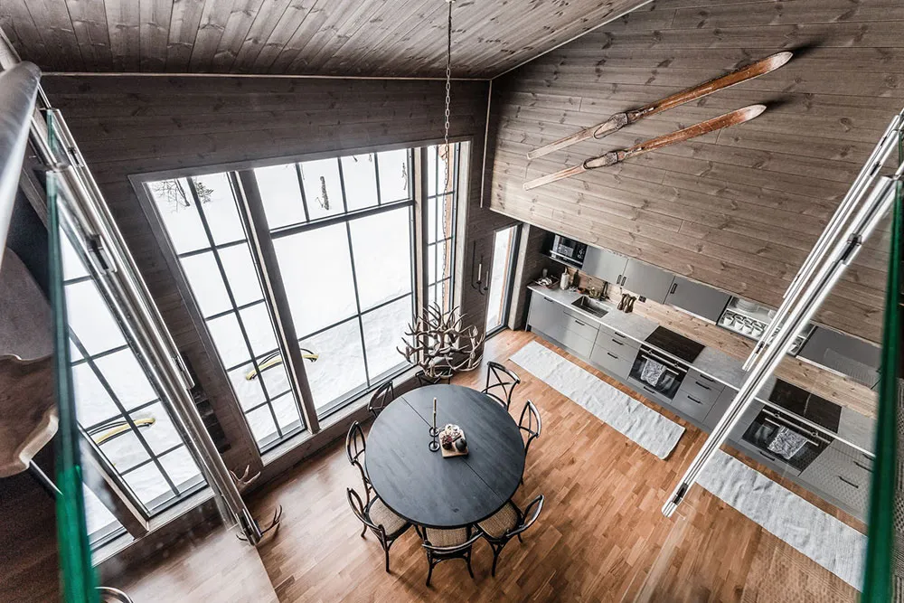 Bois, cuir, fourrure : un chalet alpin confortable dans les montagnes - Gallery image 30