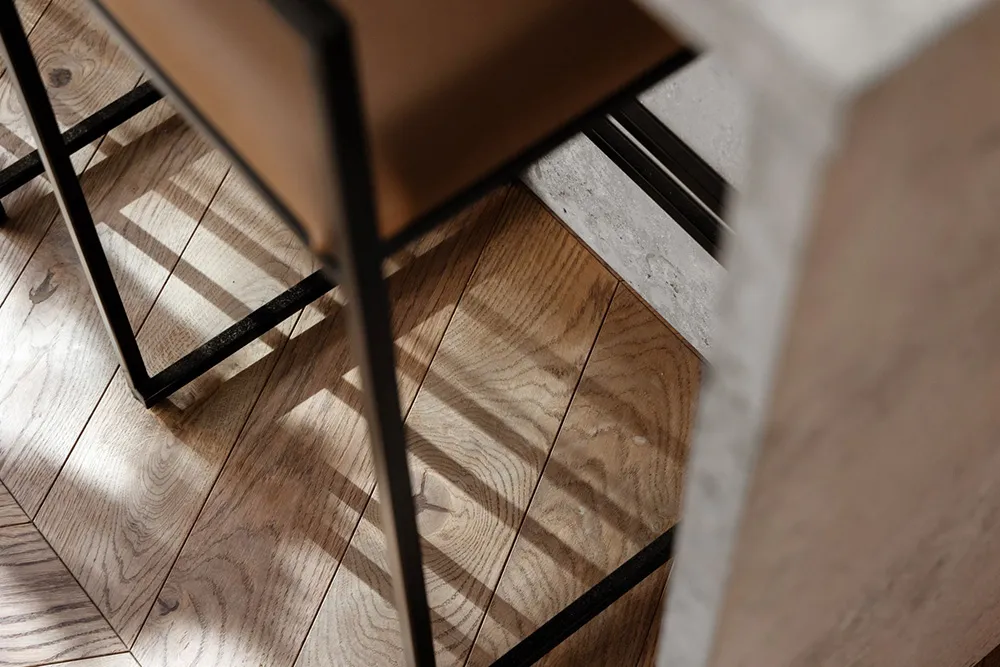 Diseño escandinavo moderno con tablas de madera (90 m²) - Gallery image 9