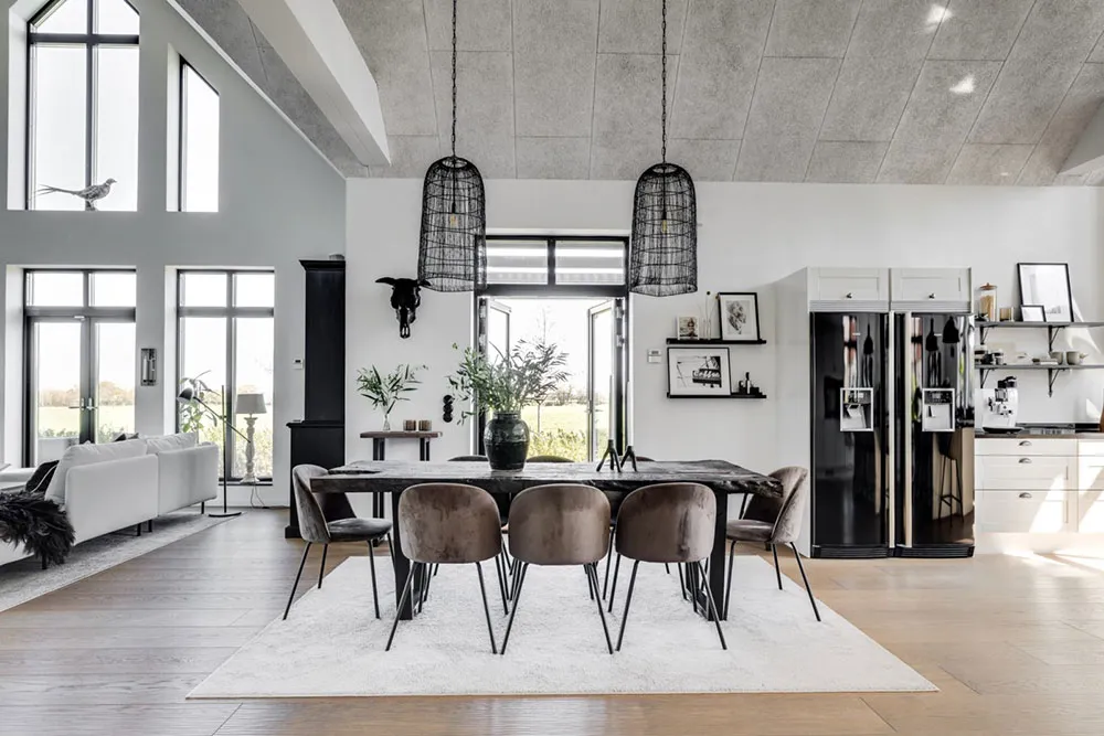 Spacious Interiors of a Modern Swedish Cottage - Gallery image 6