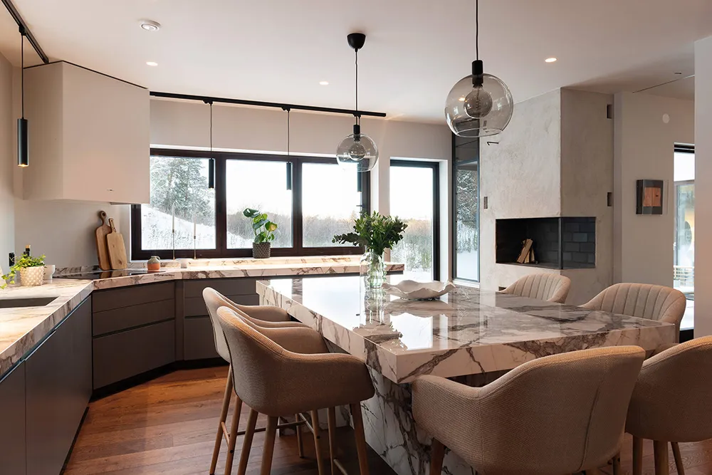 Современная вилла в Швеции с приятными интерьерами - Gallery image 11