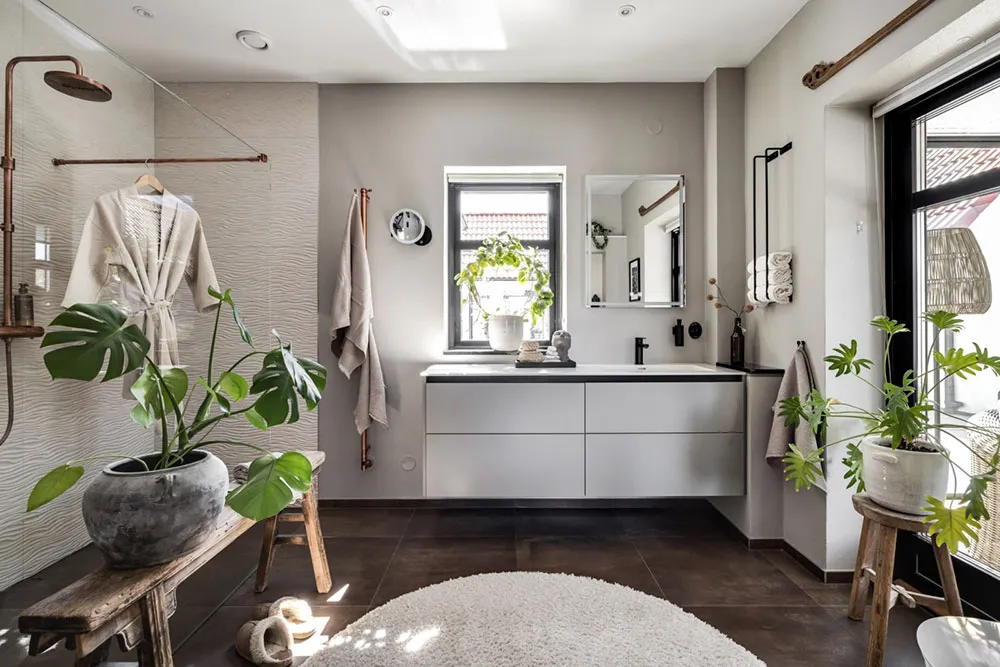 Spacious Interiors of a Modern Swedish Cottage - Gallery image 24