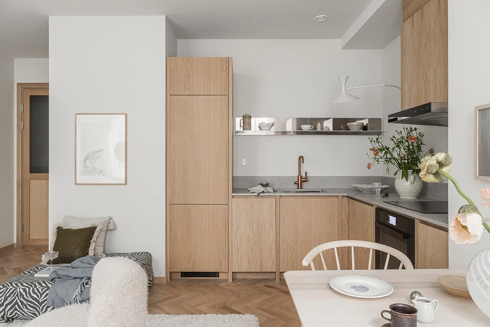 Stylischer und natürlicher Interieur: Wohnung in Göttingen (56 qm) - Gallery image 8