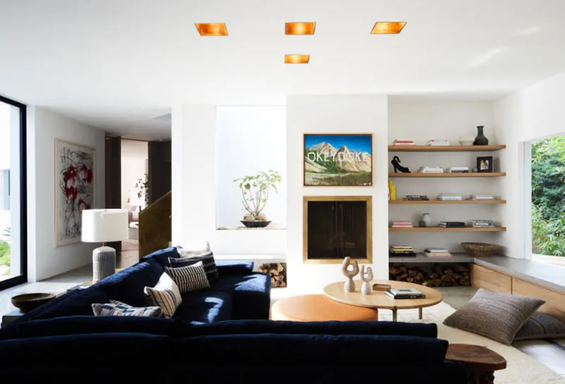 कैलिफोर्निया में स्थित एक मैक्सिकन विला का चमकदार एवं आधुनिक रूप से पुनर्निर्माण - Gallery image 15