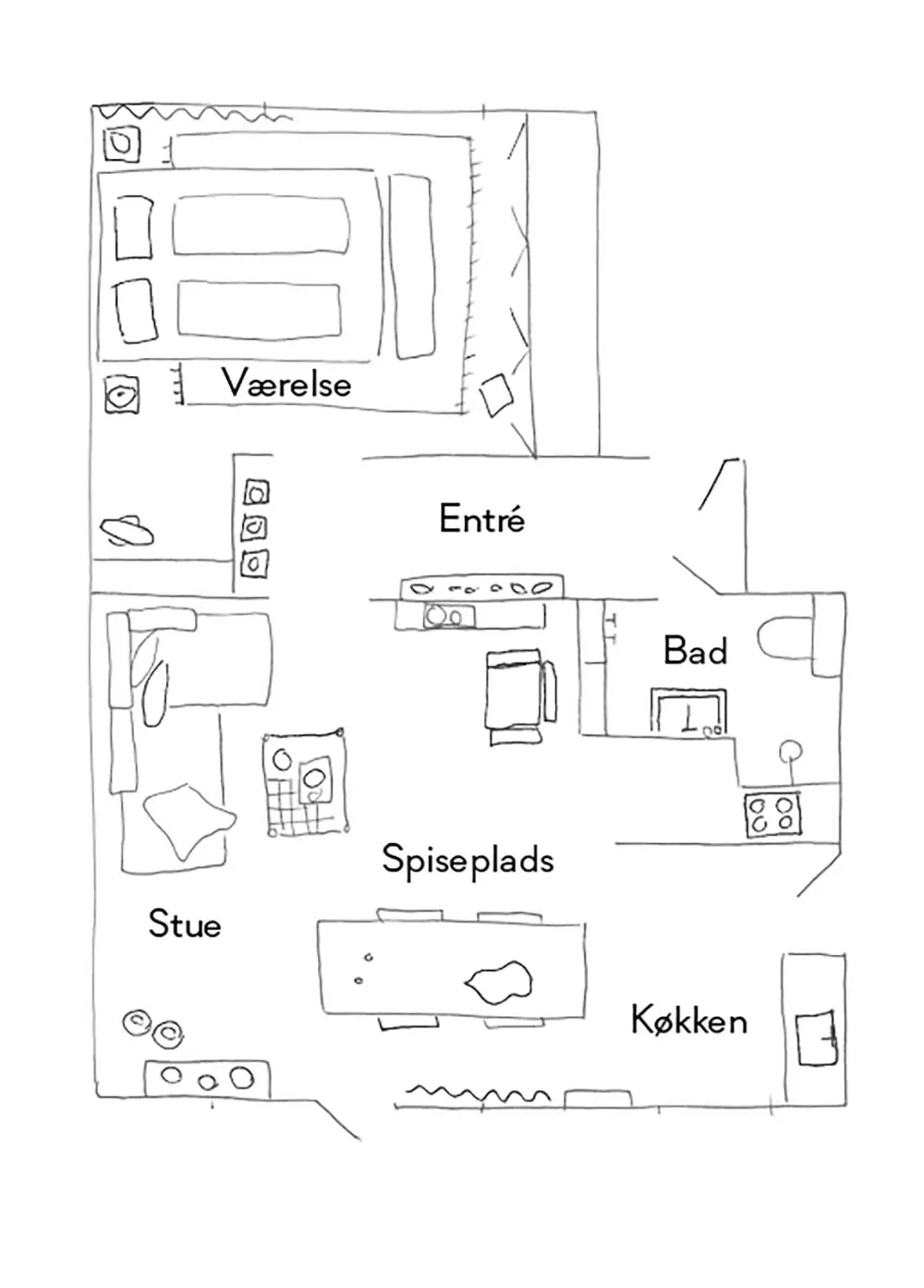 Wärme natürlicher Materialien in der kleinen Wohnung eines Designers in Dänemark - Gallery image 23