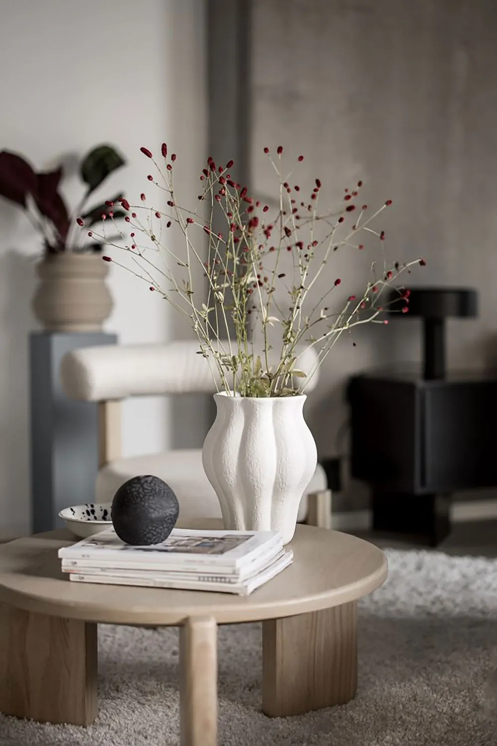 Маленькая скандинавская квартира с бетонными стенами (46 кв. м) - Gallery image 8