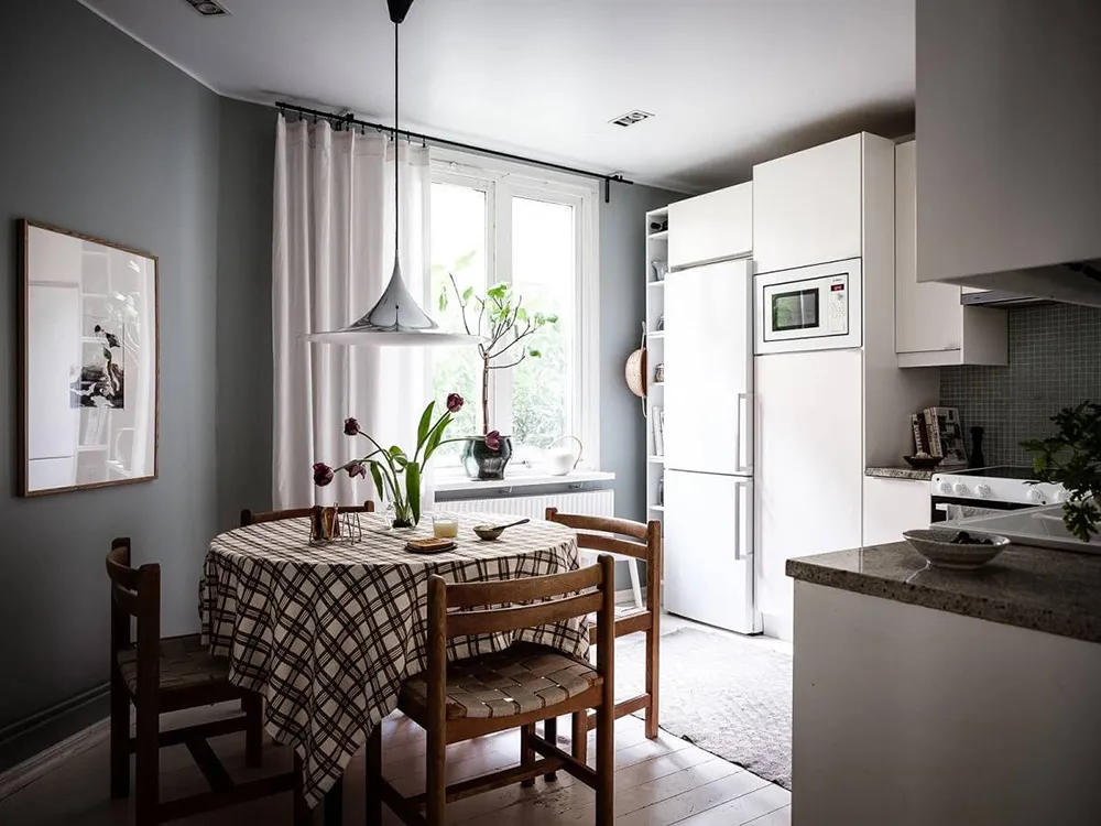 Appartement scandinave avec salon beige et chambre à coucher terre deSienne (68 m²) - Gallery image 10