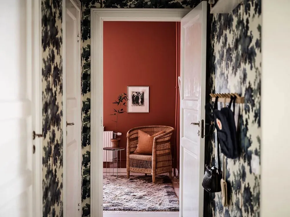 Appartement scandinave avec salon beige et chambre à coucher terre deSienne (68 m²) - Gallery image 13