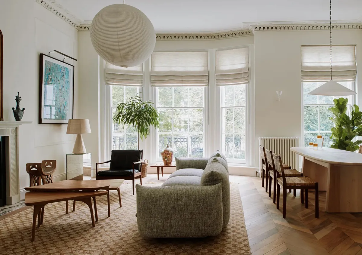 Spokojna elegancja i francuskie nuty w дизайне apartamentów w Londynie - Gallery image 2