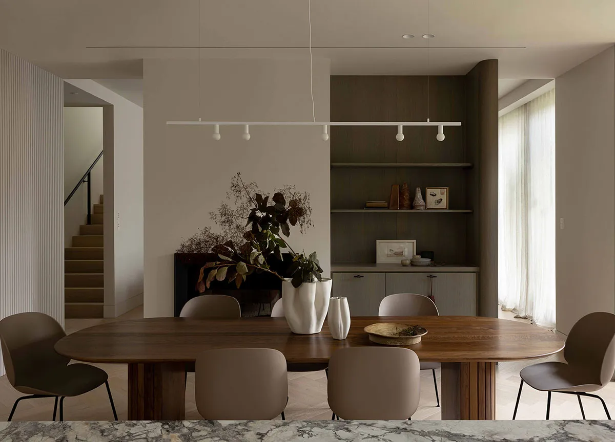 Une élégance atténuée dans le design d'une maison moderne en Australie - 1