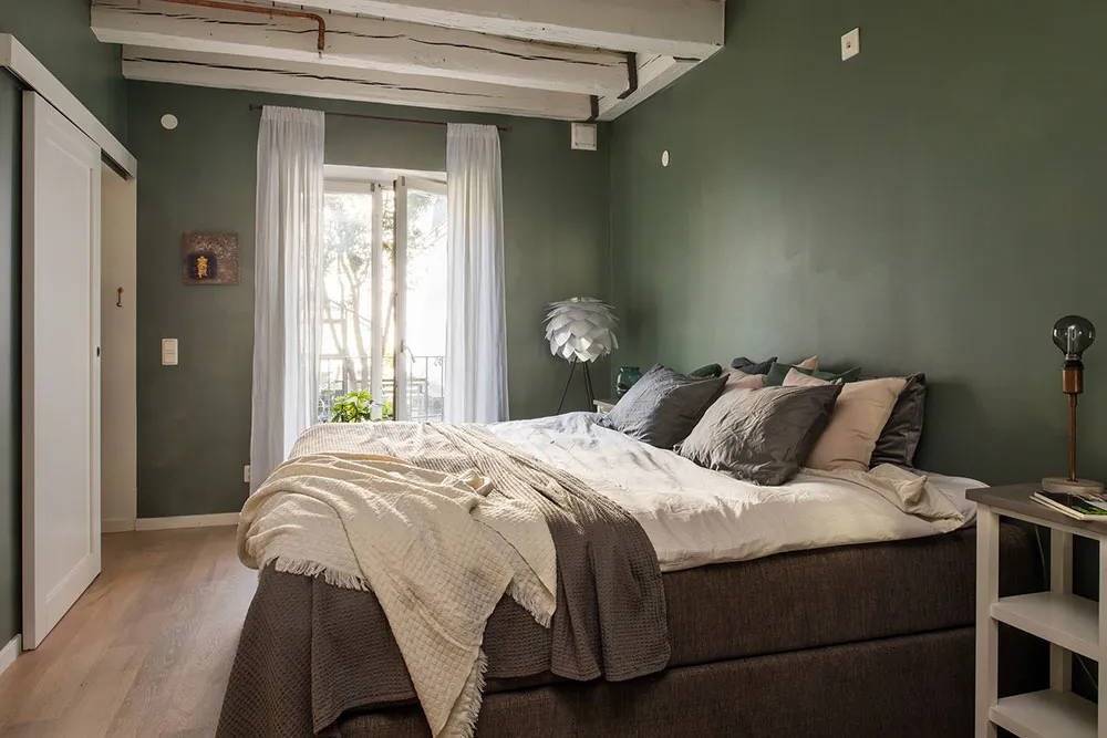 Mały loft na pierwszym piętrze byłej fabryki w Malmi (67 m²) - Gallery image 13