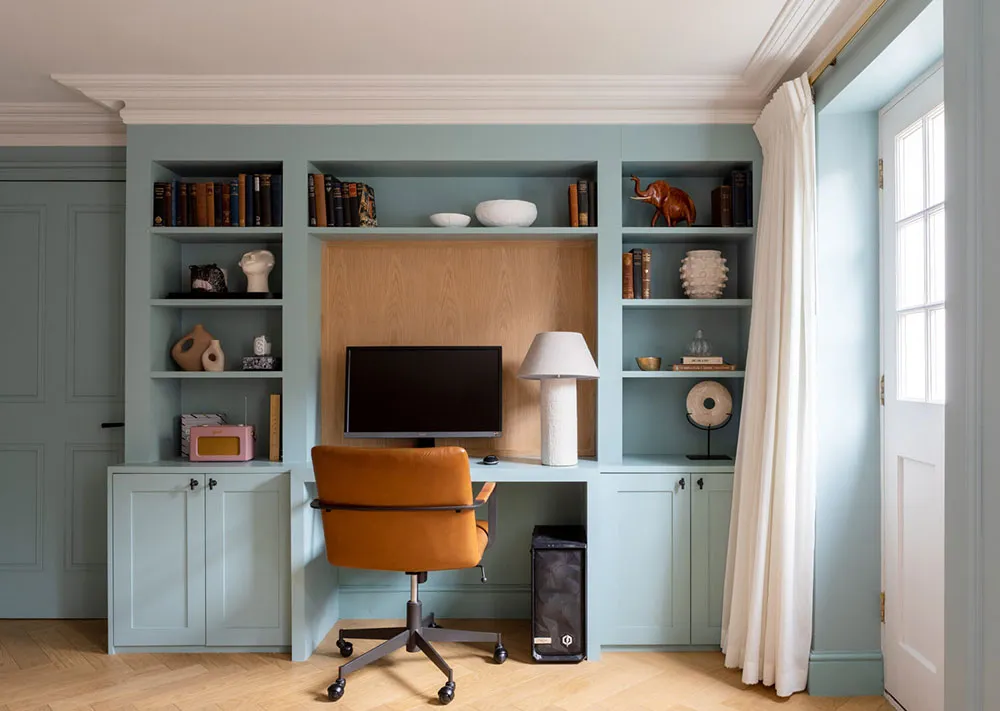 Лёгкие и элегантные интерьеры квартиры в прекрасном викторианском доме в Лондоне - Gallery image 16