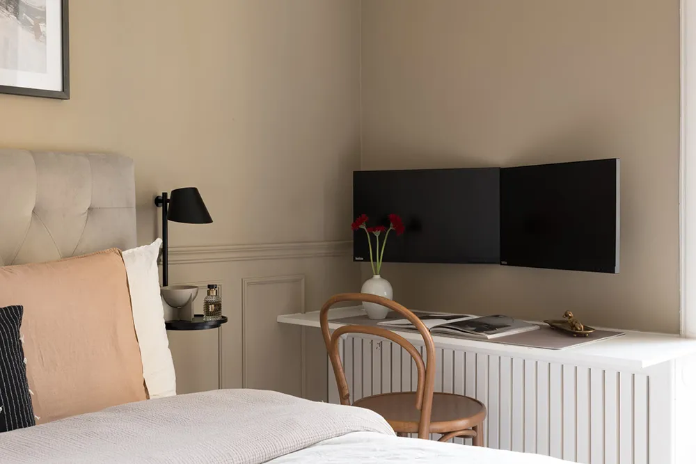 Красивые оттенки синего в дизайне элегантной квартиры в Стокгольме (93 кв. м) - Gallery image 28