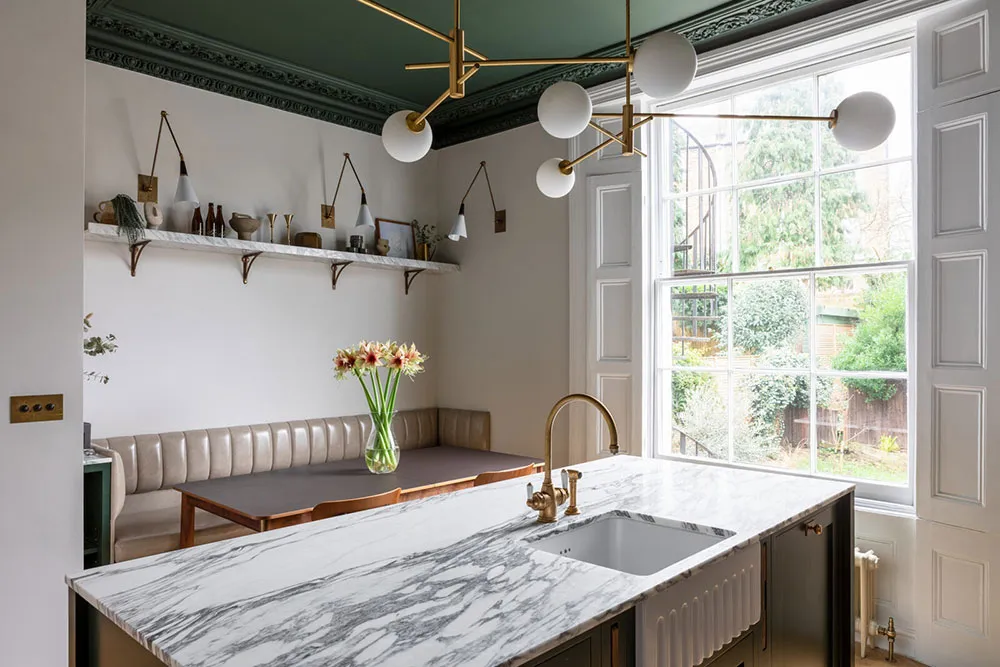 Лёгкие и элегантные интерьеры квартиры в прекрасном викторианском доме в Лондоне - Gallery image 9