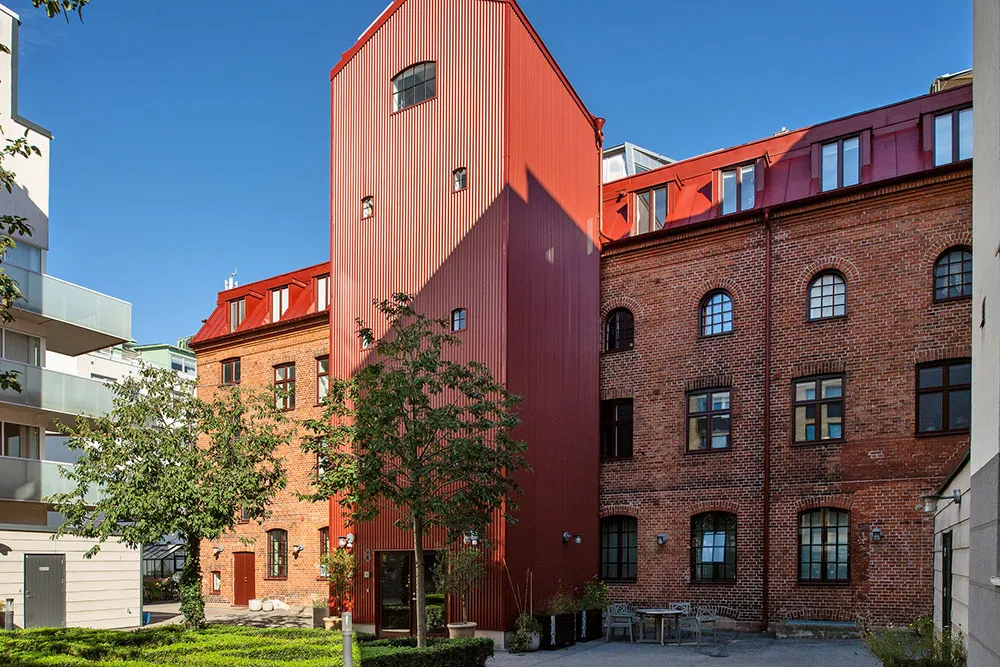 Mały loft na pierwszym piętrze byłej fabryki w Malmi (67 m²) - Gallery image 2