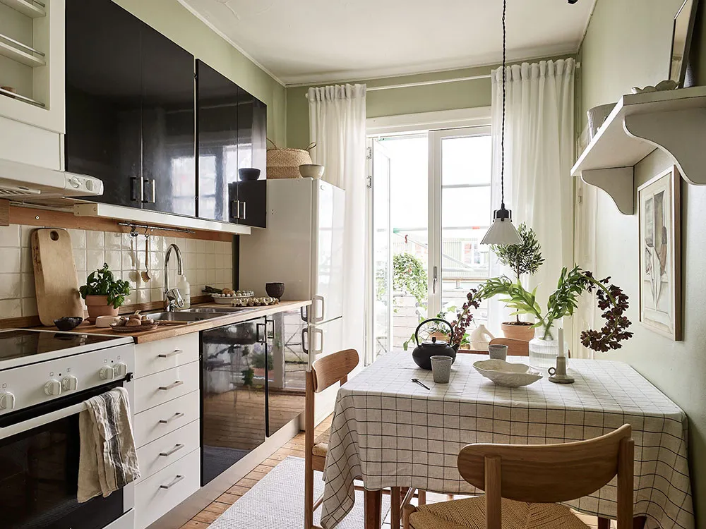 Interior acogedor gris-beige en Geteborg (33 m²) - Gallery image 7