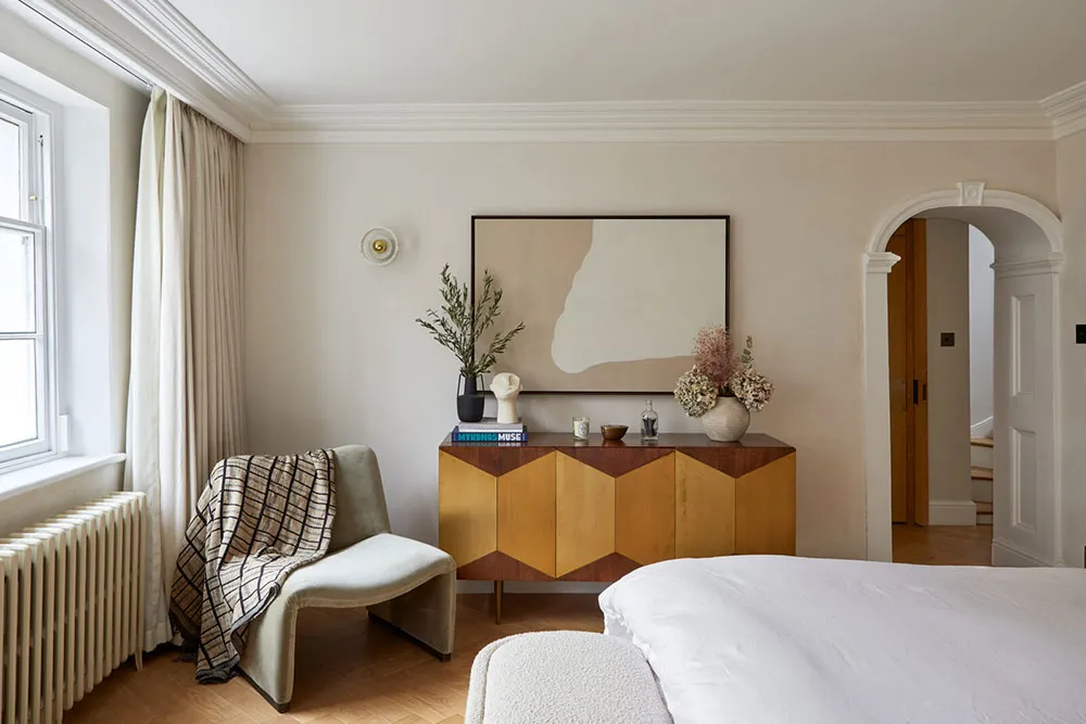 Лёгкие и элегантные интерьеры квартиры в прекрасном викторианском доме в Лондоне - Gallery image 15