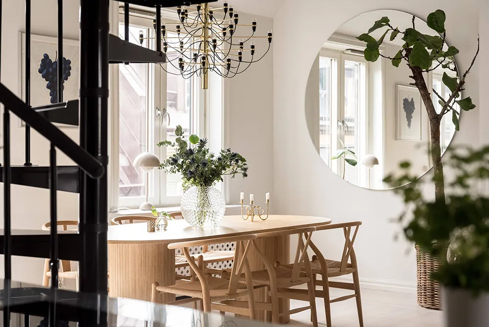 स्टॉकहोम में सुंदर अपार्टमेंट, जिसमें घुमावदार सीढ़ियाँ हैं। - Gallery image 11