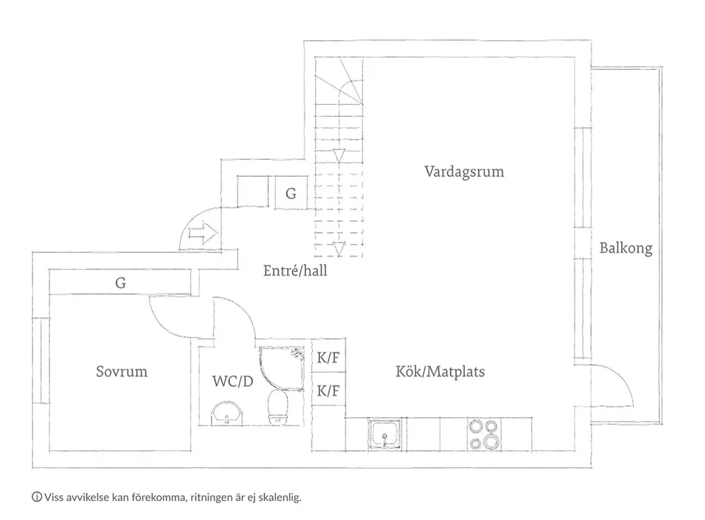 Приятный скандинавский дизайн в старом деревянном доме в Гётеборге (95 кв. м) - Gallery image 35